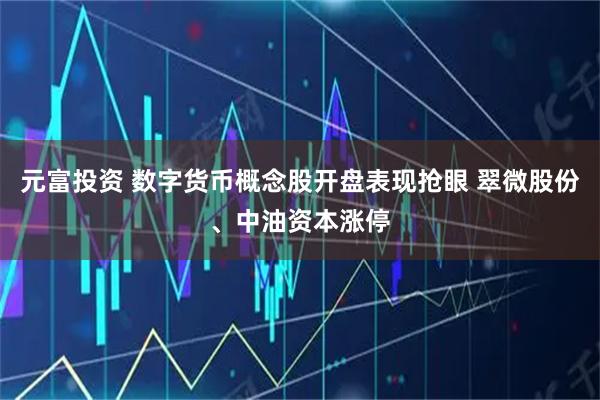 元富投资 数字货币概念股开盘表现抢眼 翠微股份、中油资本涨停